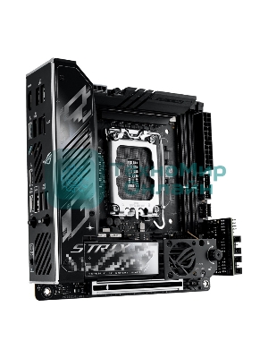 Материнская плата ASUS ROG STRIX Z890-I GAMING WIFI, LGA 1851, Intel Z890, 2xDDR5, 2xSATA, 2xM.2, 1xPCIe 5.0 x16, 1xHDMI, 2xUSB-C Thunderbolt 4, 1xUSB-C 20Gbps, 3xUSB-A 10Gbps, 1xUSB-A 5Gbps, 2xUSB-A 2.0, 1x 2.5Gb LAN, Mini-ITX