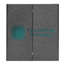 Выключатель Kranz STRONG 2 кл перекрестный (переключатель) 10А с/у графит