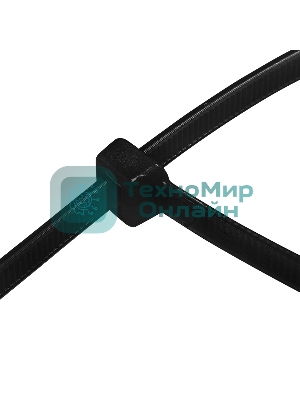 Хомут-стяжка кабельная нейлоновая PROconnect 250 x3,6 мм, черная, упаковка 100 шт.