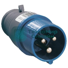 Вилка IEK PSR01-016-3 013 2Р+РЕ 16А 220В IP44 IEK