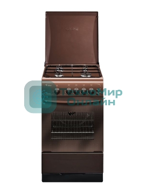 Плита газовая Gefest ПГ 3200-06 К43 коричневый, конфорок 4 шт, духовка 42 л, 50 см x 85 см x 57 см