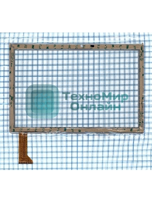 Сенсорное стекло (тачскрин) для Digma Optima 10 Z802 4G, белое