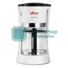 Кофеварка капельная Ufesa CG7123 ACTIVA белый, исп. кофе - молотый, 1.5 л, 800 Вт.