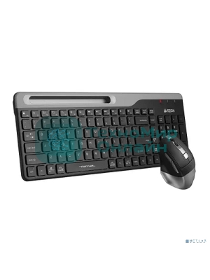 Комплект клавиатура+мышь A4Tech FStyler FB2535C беспроводной, USB + Bluetooth, 2000 DPI, черный