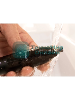 Триммер для носа Philips NT1620/15 роторный режущий элемент, водонепроницаемый корпус - пластик, цвет - черный, в комплекте батарейка АА