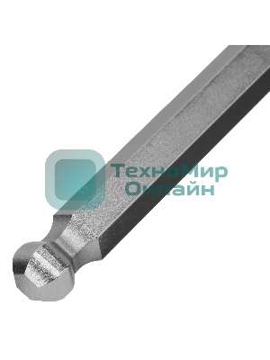 Набор ключей имбусовых Сибртех HEX, 1,5-10 мм, CrV, 9 шт., удлиненные, с шаром