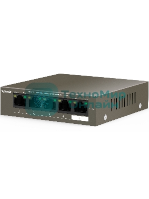 Коммутатор Tenda TEF1105P-4-63W 5PORT 10/100M