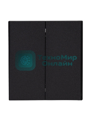 Выключатель Kranz STRONG 2 кл перекрестный (переключатель) 10А с/у антрацит