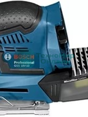 Вибрационная шлифовальная машина Bosch GSS 18V-10 соло (0.601.9D0.200) без акб и зу 18В
