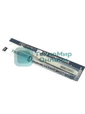 Пинцет прямой Goot TS-14 нерж.сталь (усиленный) антимагнитный, Япония