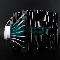 Устройство охлаждения(кулер) Thermalright Phantom Spirit 120 EVO ARGB Soc-AM5/AM4/1151/1200/1700 черный 4-pin 27dB Al+Cu 765gr Ret (PS120-EVO)