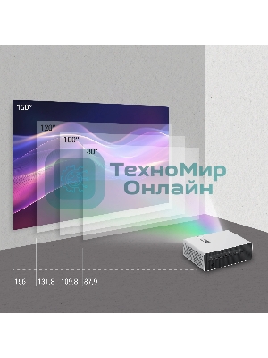 Проектор Cactus CS-C4.SG DLP 45600Lm (1920x1080) 800000:1 ресурс лампы:25000часов 1xUSB typeA 1xHDMI 6.8кг