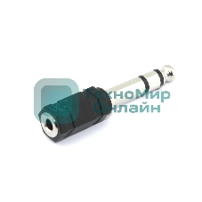 Переходник miniJack 3,5 мм - на Jack 6,3 мм