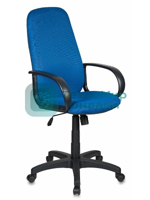 Кресло Бюрократ CH-808AXSN/TW-10 синий, ткань