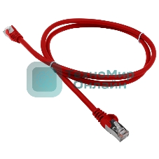 Патч-корд LANMASTER LSZH FTP кат.5e, 1.0 м, красный