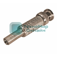 Разъем Rexant штекер BNC под винт с пружиной металл