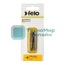 Бита крестовая PH 2х50 серия Industrial (уп.2шт) в блистере Felo 03202536