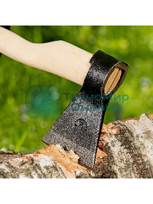 Топор кованый, в сборе, 680/900 г, деревянное топорище, 400 мм, Б, (Ижевск) Россия