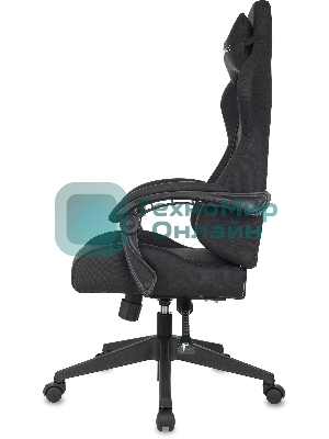 Кресло Бюрократ Zombie Predator Neo Black черный, экокожа, 120 кг, механизм качания