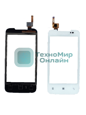 Сенсорное стекло (тачскрин) для Lenovo A390, белое