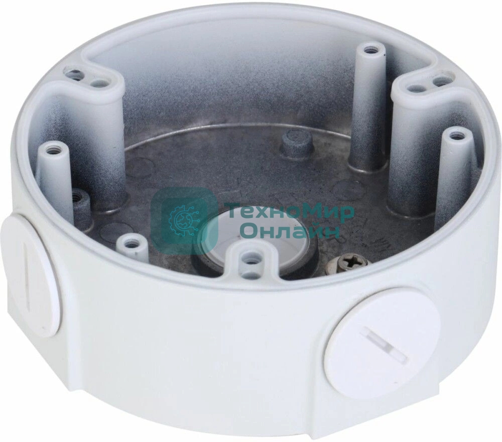 Монтажная коробка Dahua Материал: алюминий; применение: для видеокамер (определенные типы). Размеры: 111.2 мм 41.2 мм Отверстие для монтажа: 843; 983; 914 (38.382.4) Вес: 0.26 кг