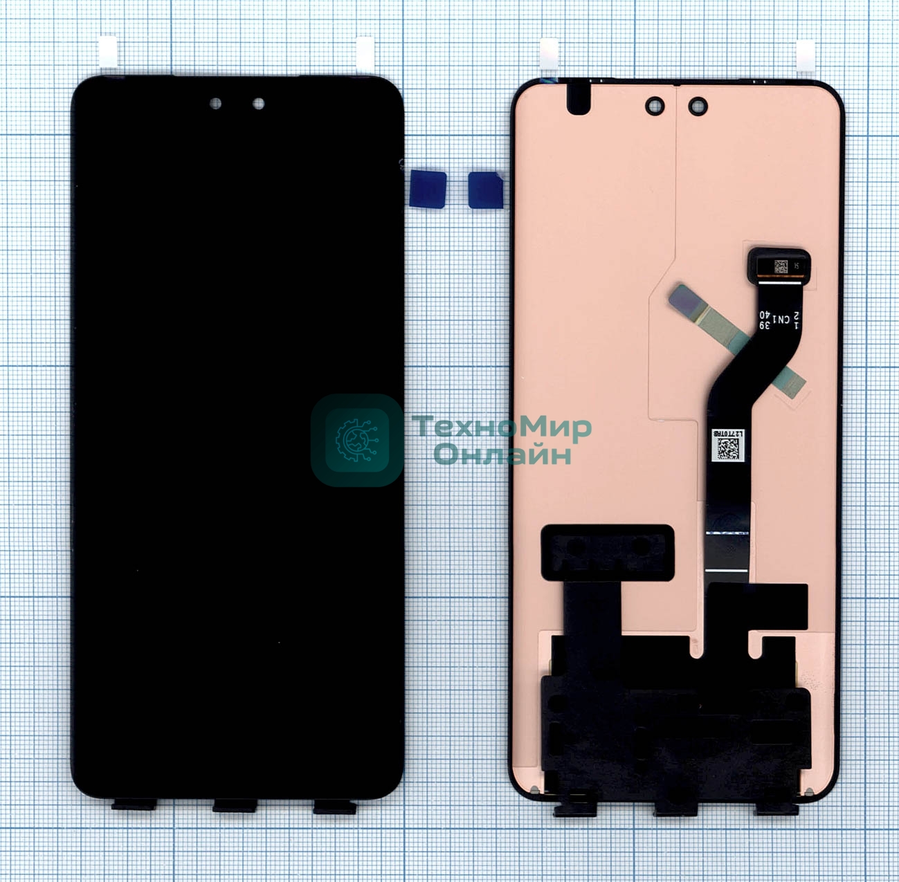 Дисплей для Xiaomi 13 Lite в сборе с тачскрином черный