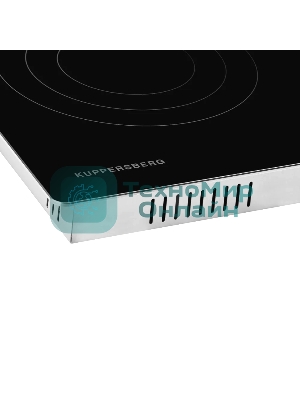 Встраиваемая электрическая панель Kuppersberg ECS 632 F 60 см, электрическая, 4 конфорки, черный