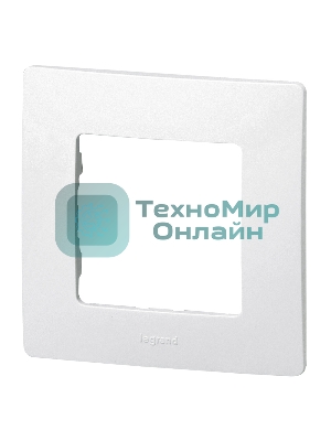 Рамка 1 пост. белый ETIKA