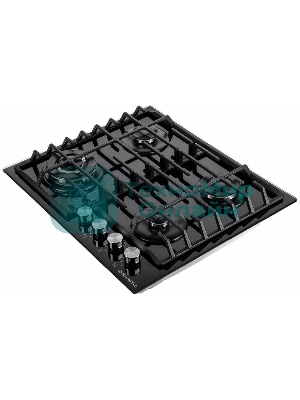 Газовая варочная панель Maunfeld EGHG.64.63CB/G, 4 конфорки, закаленное стекло, черный