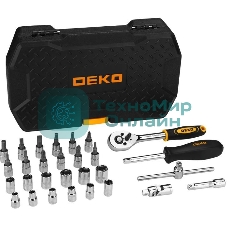 Набор инструментов Deko TZ29 29 предметов (жесткий кейс)