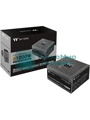 Блок питания Toughpower GF3 1000 TPD-1000AH3FCG 1000W, 80 Plus Gold, Fully Modular (12+4 pin PCIe Gen 5) (534031)