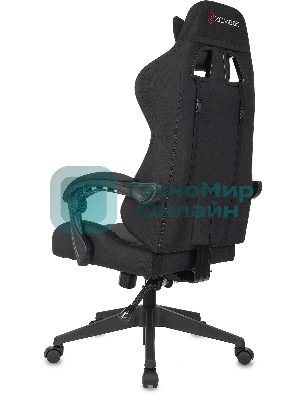 Кресло Бюрократ Zombie Predator Neo Black черный, экокожа, 120 кг, механизм качания