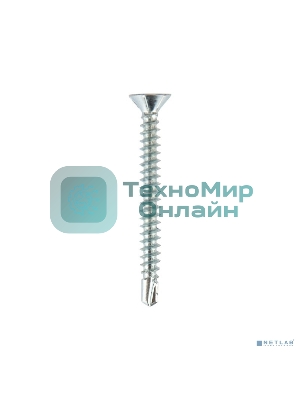 Саморез оконный Kranz сверло, 3.9х38, белый цинк, короб (500 шт./уп.)