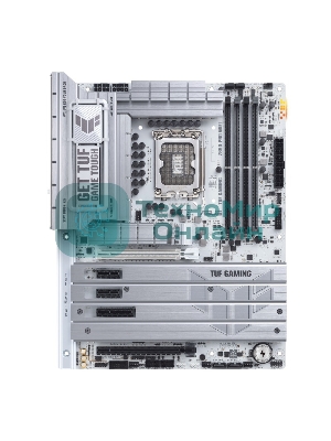 Материнская плата ASUS TUF GAMING Z890-PRO WIFI, LGA 1851, Intel Z890, 4xDDR5, 4xSATA, 4xM.2, 1xPCIe 5.0 x16, 1xPCIe 4.0 x4, 2xPCIe x1, 1xHDMI, 1xDP, 2xUSB-C Thunderbolt 4, 6xUSB-A 10Gbps, 1x 2.5Gb LAN, 5x3.5 мм, 7.1, ATX
