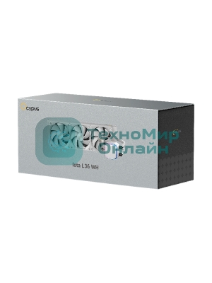 Система жидкостного охлаждения Ocypus Iota L36 белый 120мм алюминий+медь 2000rpm 29db 4-pin 300W