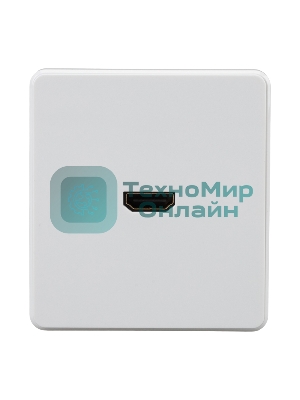 Розетка Kranz ROUND HDMI с/у перламутр