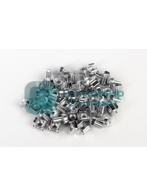 Комплект монтажный ЦМО № 2 (винт, шайба, гайка с защелкой), упаковка 50 шт. (КМ-2-50) (50 шт)