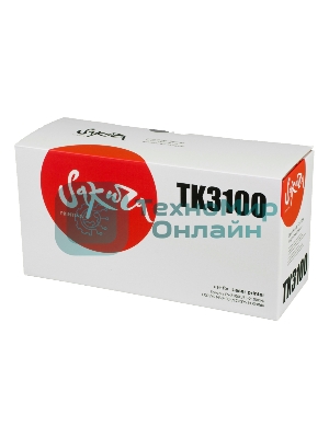 Картридж лазерный Sakura TK3100 для Kyocera FS-2100D, FS-2100DN, ECOSYS M3040dn, ECOSYS M3540dn, черный, 12500 к.