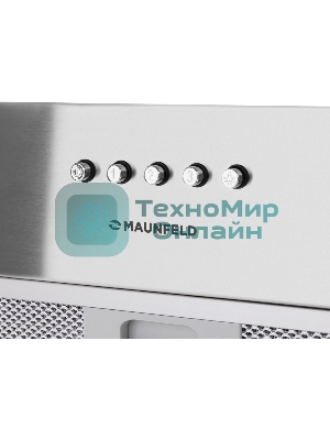 Вытяжка встраиваемая Maunfeld Crosby SINGL 60 нержавеющая сталь, 60 см, 850 куб. м/ч, 48 дБ