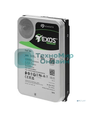 Жесткий диск Seagate Exos X24 20Tb 7200RPM SATA 512MB ST20000NM002H
