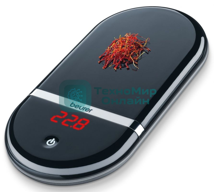Кухонные весы электронные Beurer KS36 макс. вес: 2 кг, черный