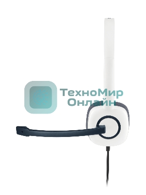 Гарнитура проводная с микрофоном Logitech H150 белый накладные оголовье (981-000350)