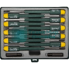 Наборы отверток Набор KraftOOL Отвертки для ремонта мобильных телефонов, 12 предметов 25616-H12