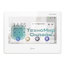 Видеодомофон Hikvision DS-KH9310-WTE1(B) белый