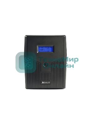 Источник бесперебойного питания, 220 В, 1500 ВА, (900 Вт), встроенный АКБ 9А·ч, 2 шт, время резерва 3 мин. SKAT-UPS 1500/900 Бастион