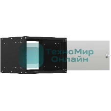 Шкаф коммутационный NTSS Lime (NTSS-WL6U5560GS-BL) настенный 6U 550x600 мм пер. дв. стекл несъемн. бок. пан. 30 кг черный 520 мм 12 кг 110 град. 500 мм IP20