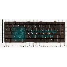 Клавиатура для ноутбука Dell Studio 14 14z 1440 1450 1457 черная