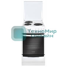 Плита электрическая Gefest 5140 белый, конфорок 3 электрических, духовка 55 л, 50 см x 85 см x 58.5 см