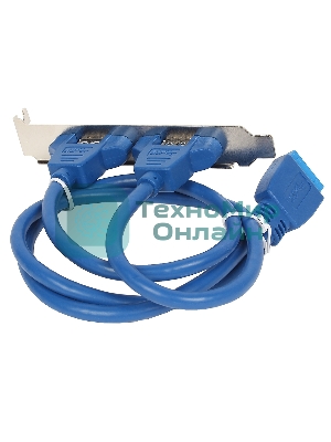 Кабель Gembird Планка в сист блок 2xUSB 3.0/20pin мат.платы