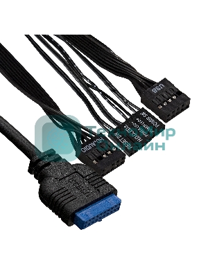 Компьютерный корпус Desktop ExeGate MI-301U-200 (mATX/mini-ITX, 1U-F200S 4см, 1хUSB+1хUSB 3.0, аудио, черный)